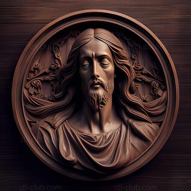 3D model st jesus (STL)